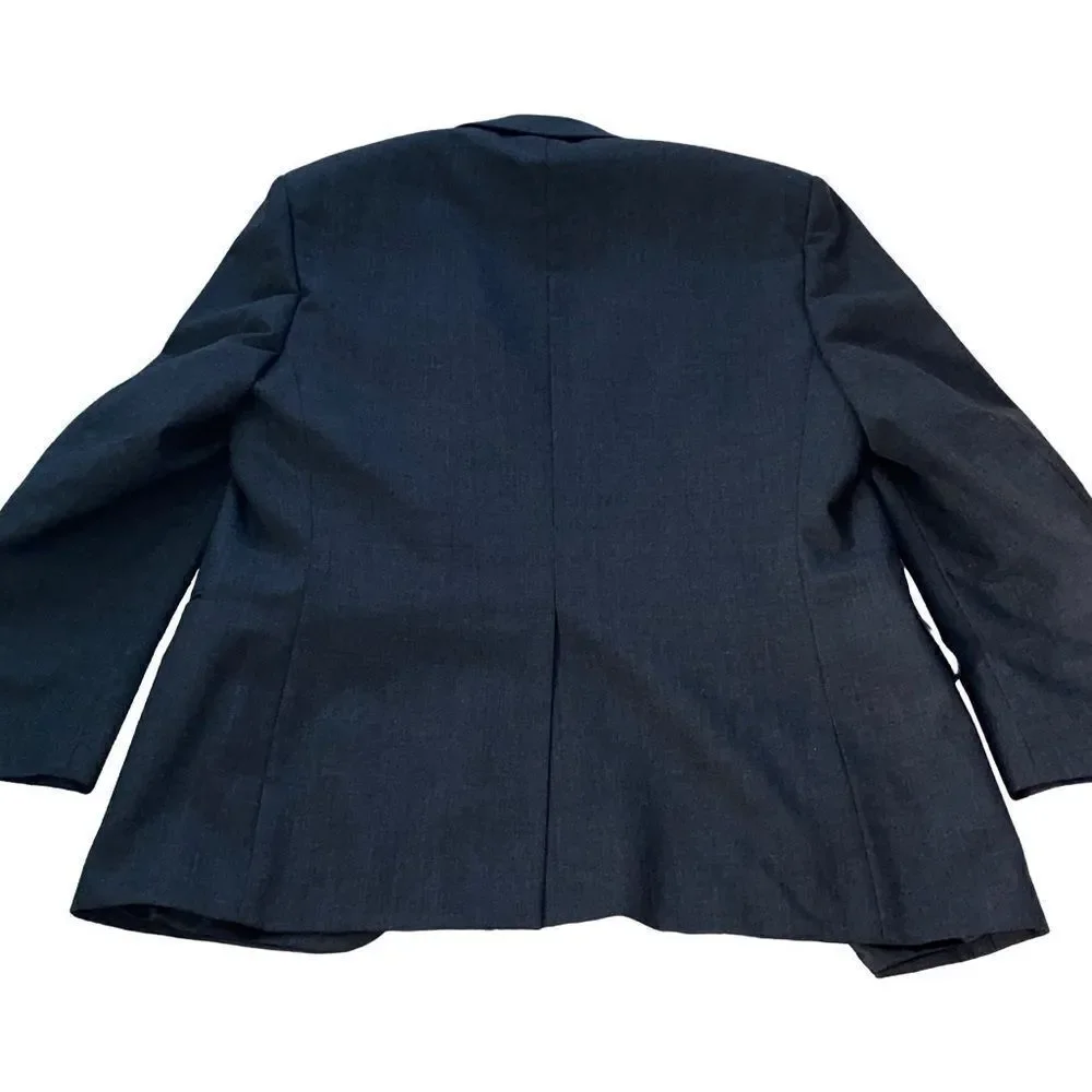 Boat House Row Blazer Charcoal Medium 21” pit to pit